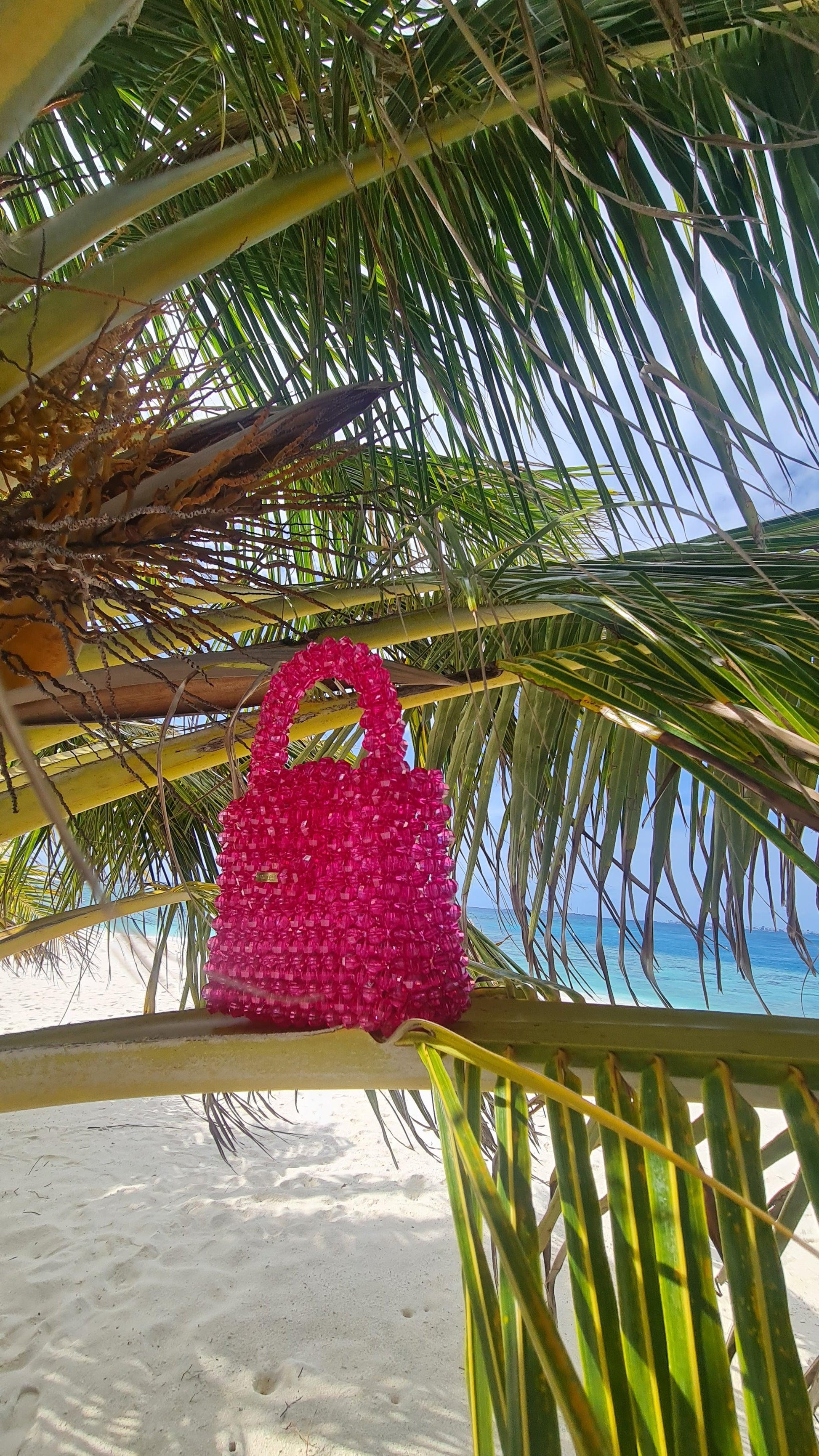 The Pink Grapefruit Handbag -  Size: 6*6*3 inches Sling: No Material : Arcylic & Glass mix Available on pre-order basis - 4 business days making time The Pink Grapefruit Handbag Size: 6*6*3 inches Sling: No Material : Arcylic & Glass mix Available on pre-order basis - 4 business days making time