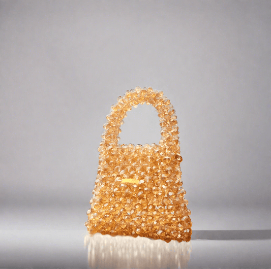 champagne love - Golden Macro bag